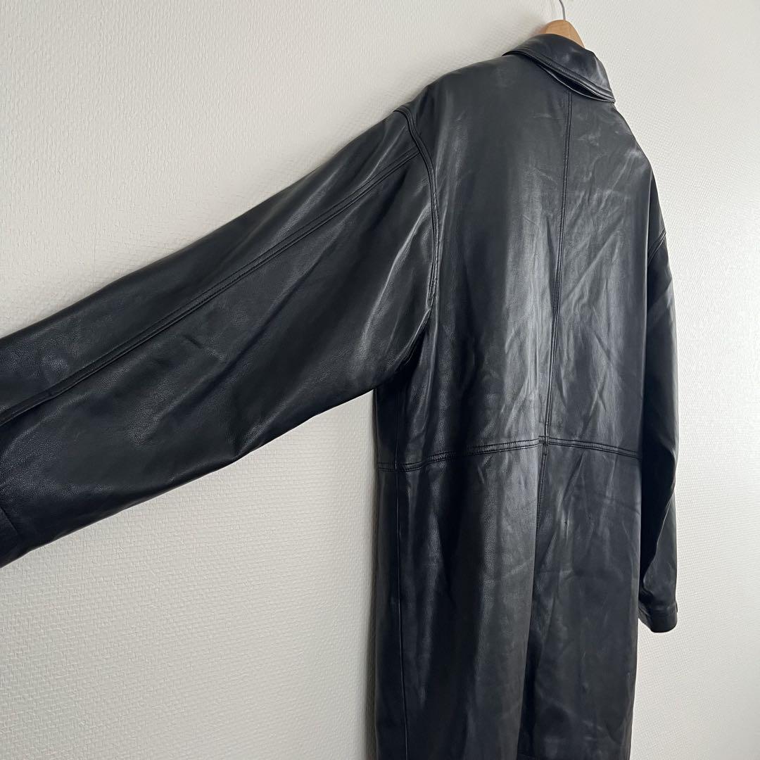 【訳あり】　TODAYFUL エコレザーオーバージャケット　レザー　アウター