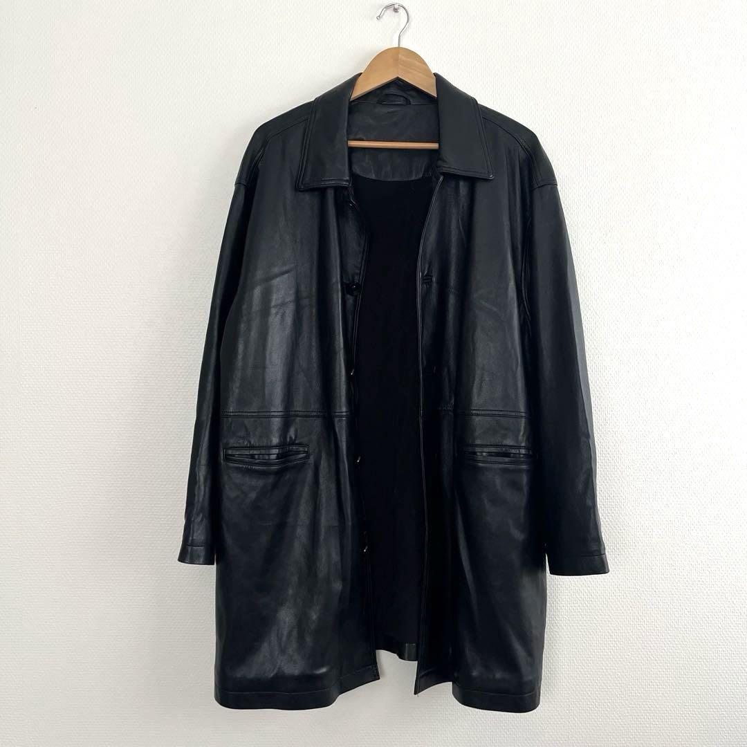 【訳あり】　TODAYFUL エコレザーオーバージャケット　レザー　アウター