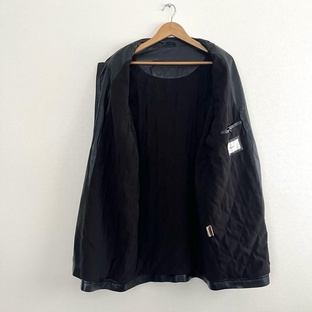 【訳あり】　TODAYFUL エコレザーオーバージャケット　レザー　アウター