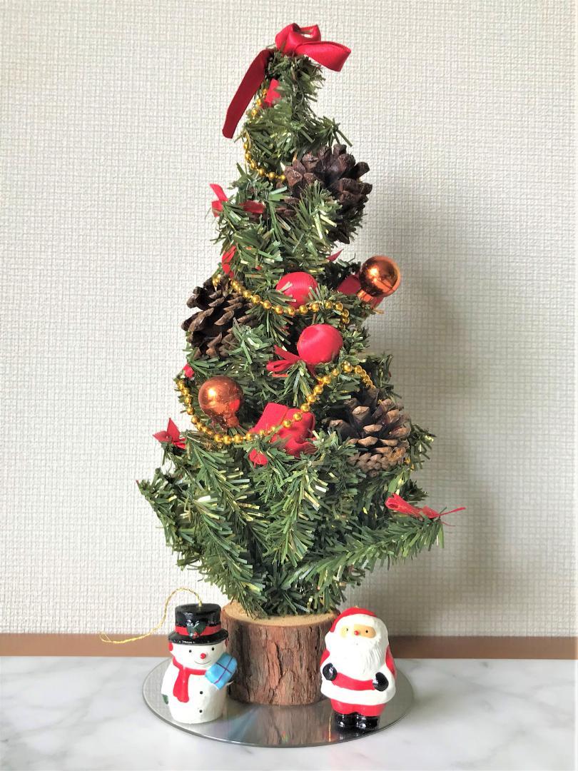 Xmasお値引！ヴィンテージ卓上クリスマスツリー新品同様極美品希少