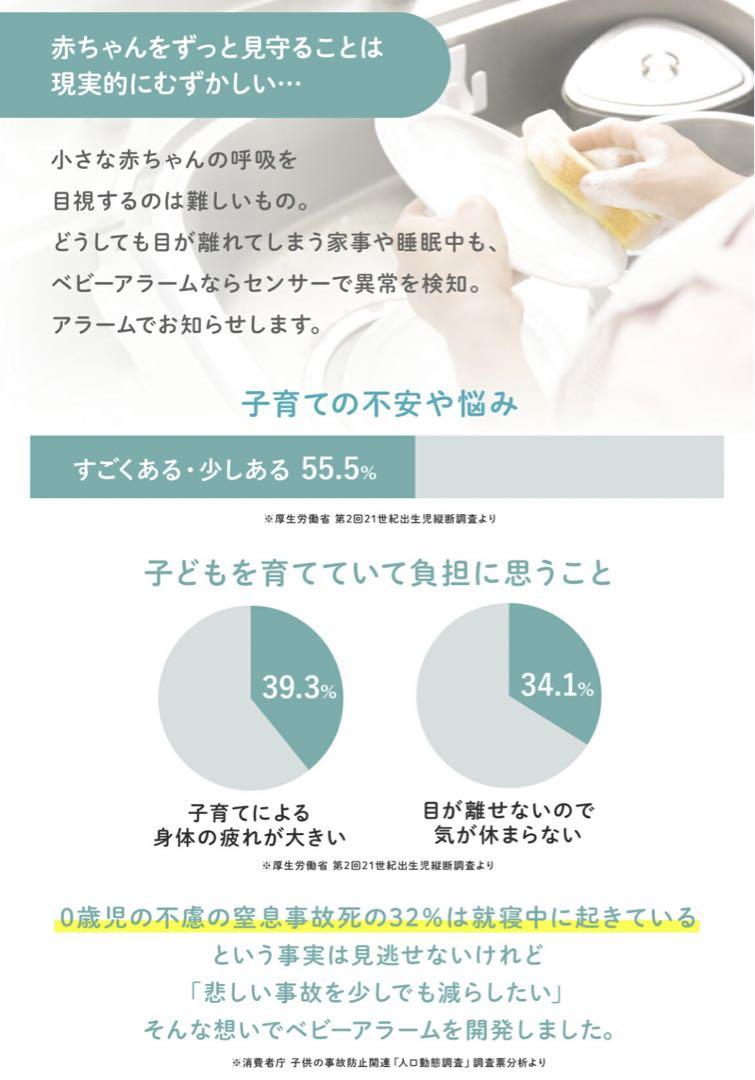 新品 ベビーアラーム