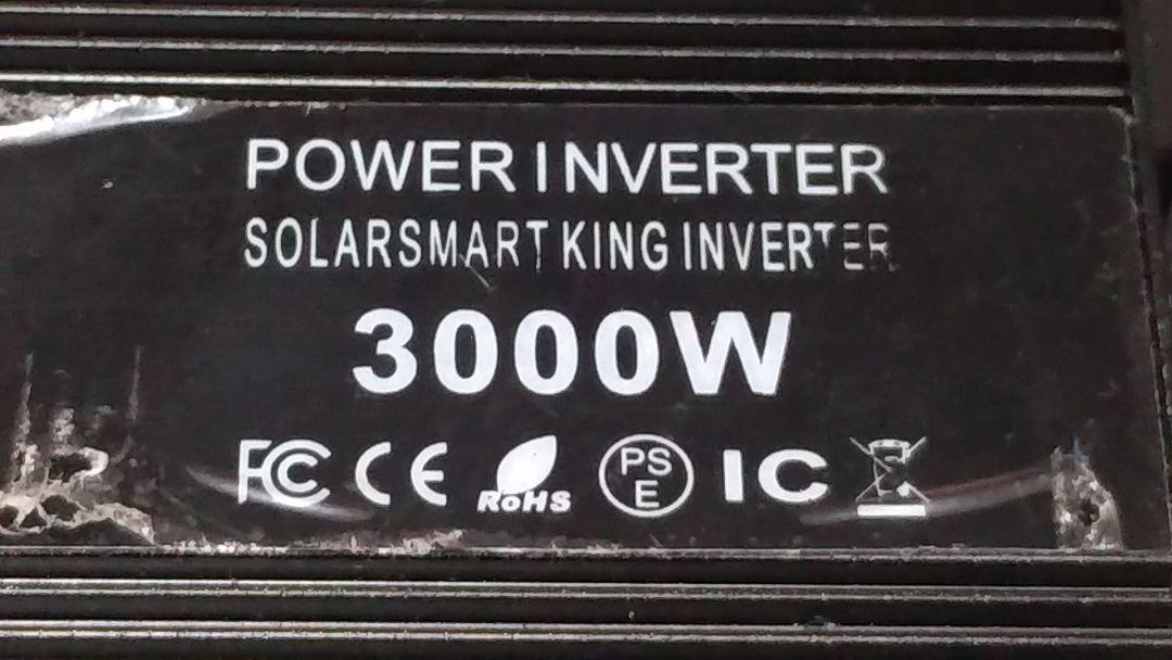 大容量インバーター】LED表示12V 100V 1500W 最大3000W
