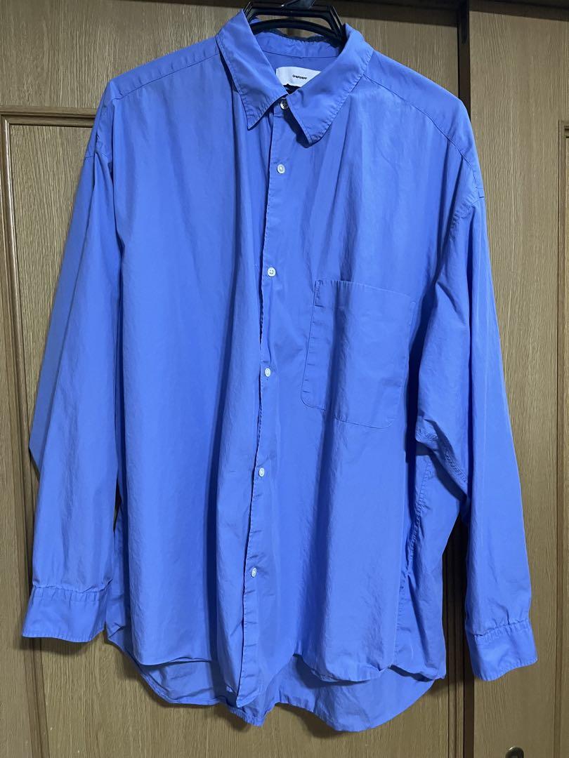 Broad L/S Oversized Regular Collar Shirtトップス