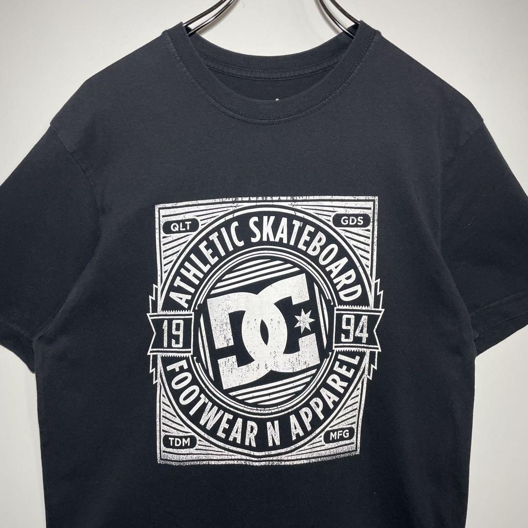 DC SHOES ディーシー　Tシャツ　サイズM デカロゴ　90s 希少　古着