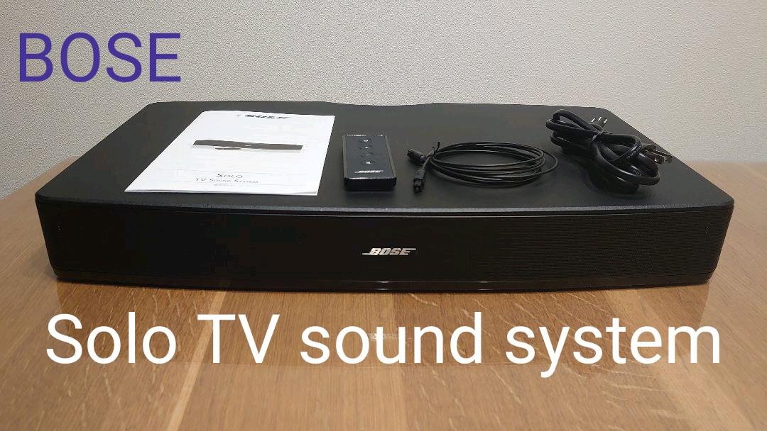 BOSE SOLO TV SOUND SYSTEM