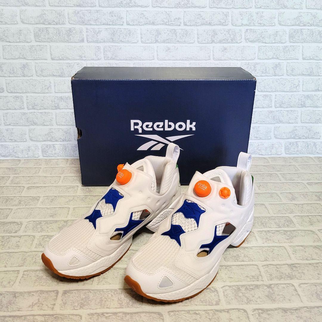 Reebok Instapump Fury ホワイト/ブルー Reebok Instapump Fury ホワイト/ブルー