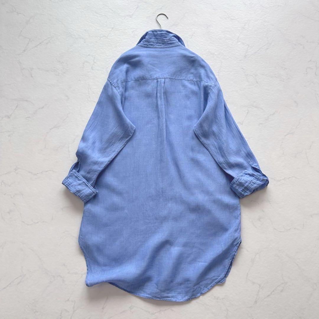Deuxieme Classe CANCLINI LINO シャツワンピース - メルカリ