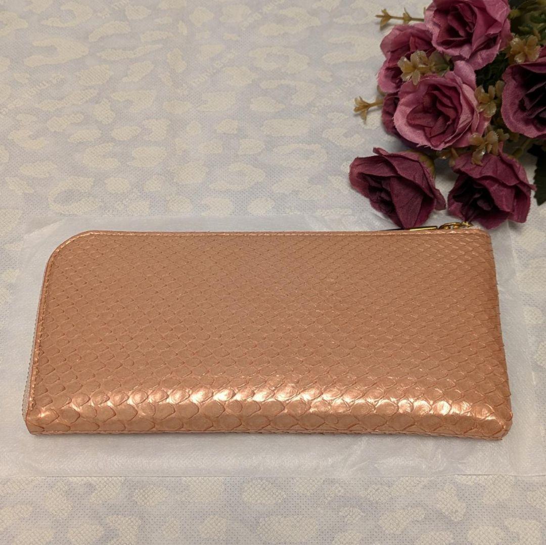 【新品】ハースケジュール　❤️チェレット パイソン 長財布❤️　✳️お箱有