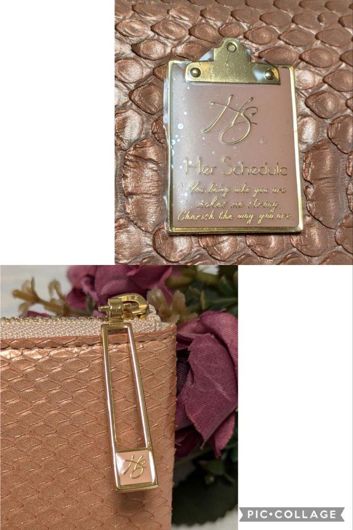 【新品】ハースケジュール　❤️チェレット パイソン 長財布❤️　✳️お箱有