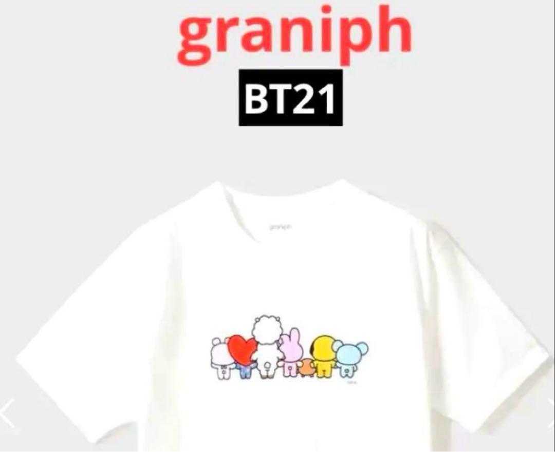 グラニフ　graniph BT21 コラボ　バックショット　Tシャツ　Lサイズアイドル