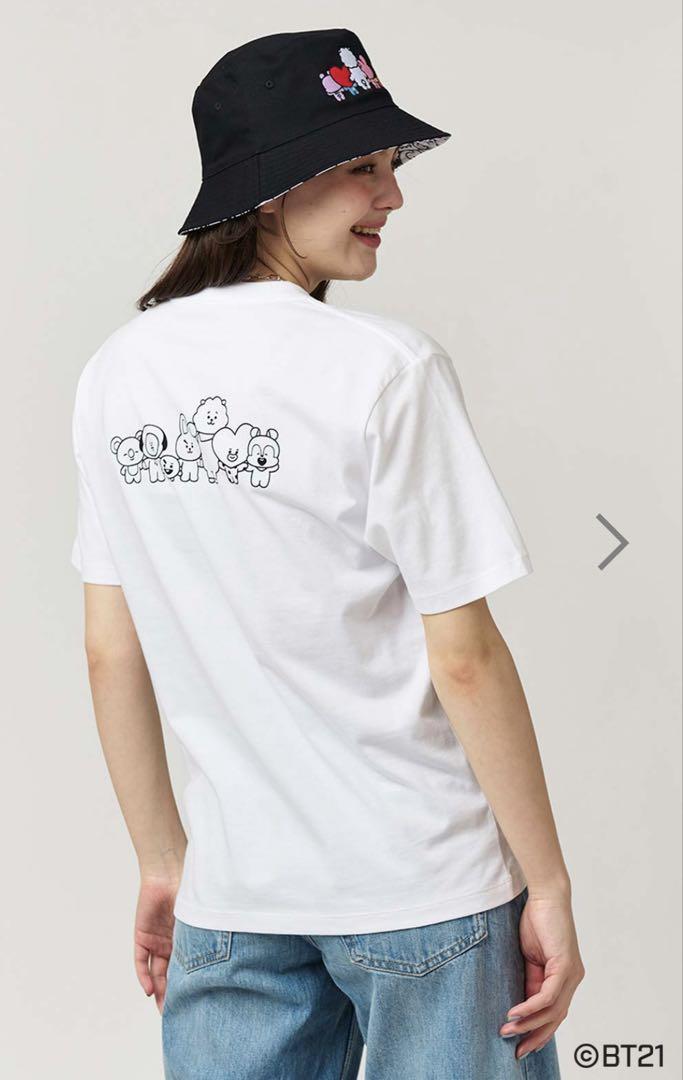 グラニフ　graniph BT21 コラボ　バックショット　Tシャツ　Lサイズ
