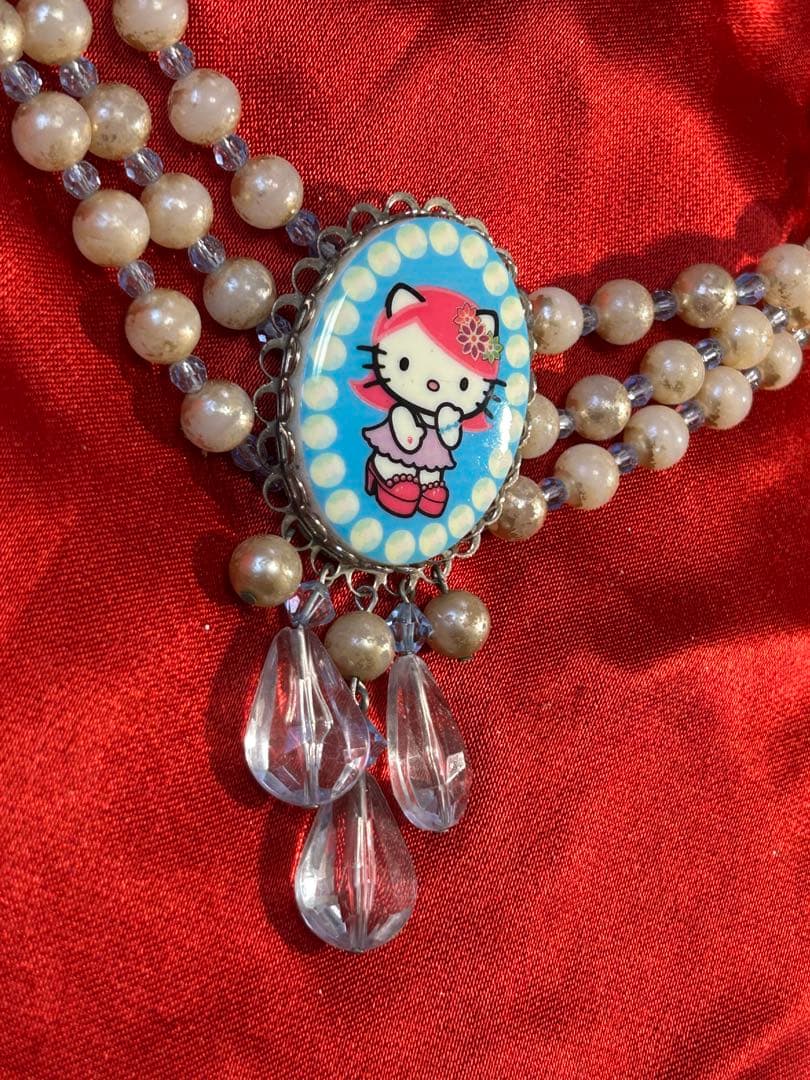 タリナタランティーノ Tarina Tarantino キティネックレス パールTARINA TARANTINO WWW_MORNINGWALKER_COM