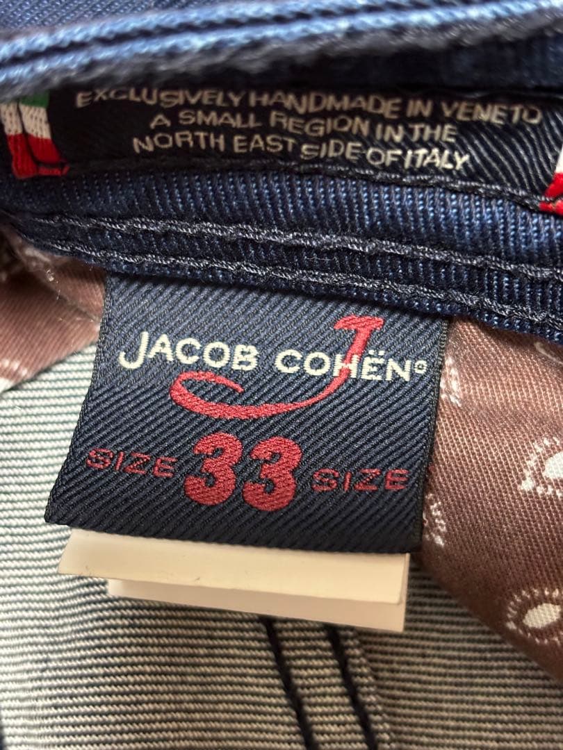 【新品未使用】ヤコブコーエン J622 COMF 濃紺 デニム ストレッチ