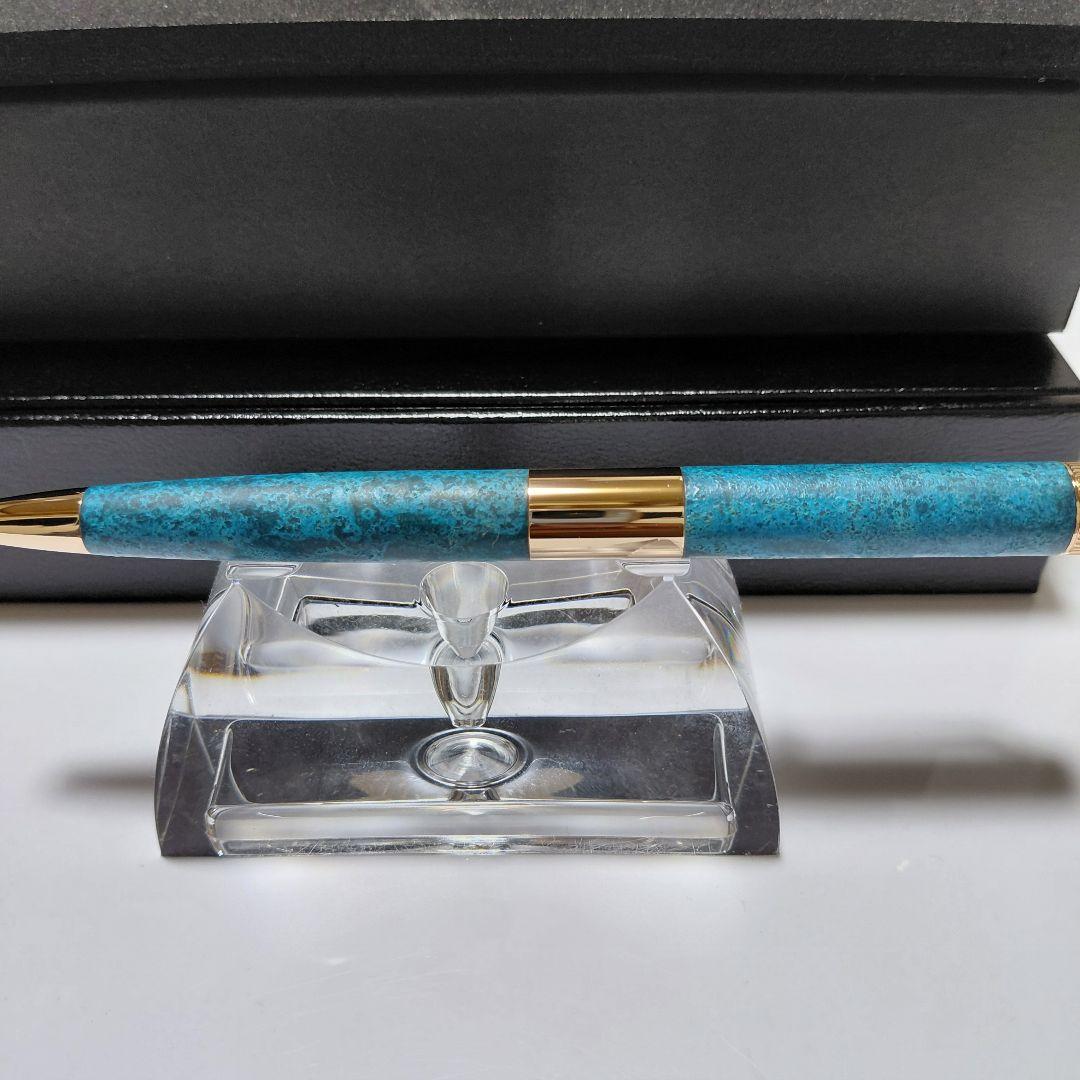 ほぼ新品! 限定 ロメオNo.3 斑紋ガス青銅色 ボールペン romeo ほぼ新品! 限定 ロメオNo.3 斑紋ガス青銅色 ボールペン romeo