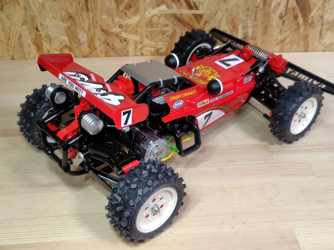 タミヤ スーパーホットショット 未走行 ボディー、ドライバー塗装済 タミヤ ホットショット 未走行 ボディー、ドライバー塗装済
