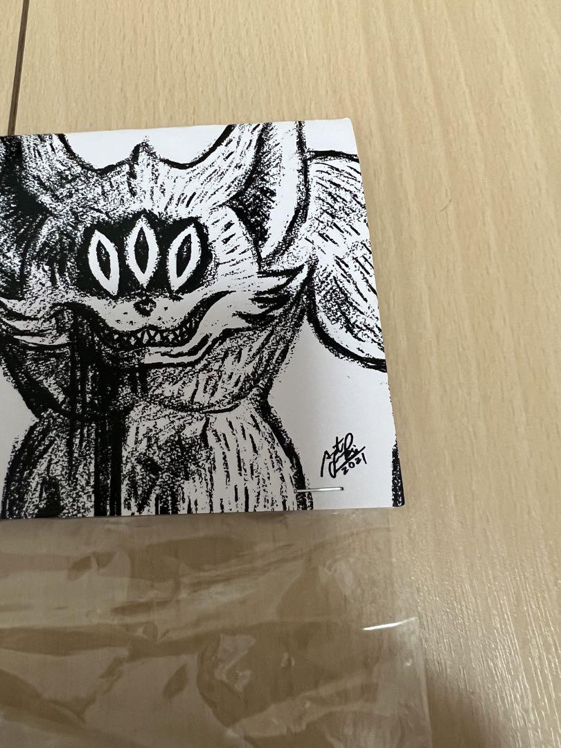 サイン付 【暴力猫】バイオレントキャット(墓場のクリアオーロラ) 画像3