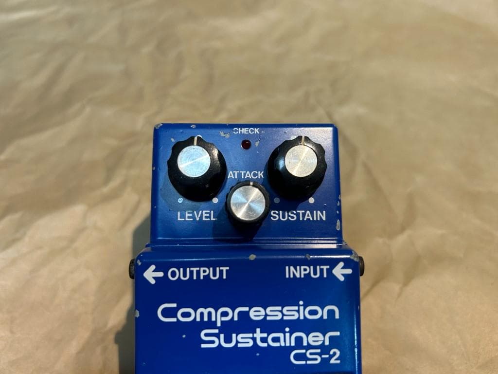 BOSS CS-2/Compression Sustainer/BOOWY①