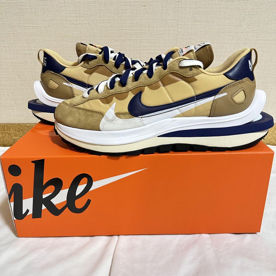 Sacai × Nike Vapor Waffle セサミ&ブルーボイド