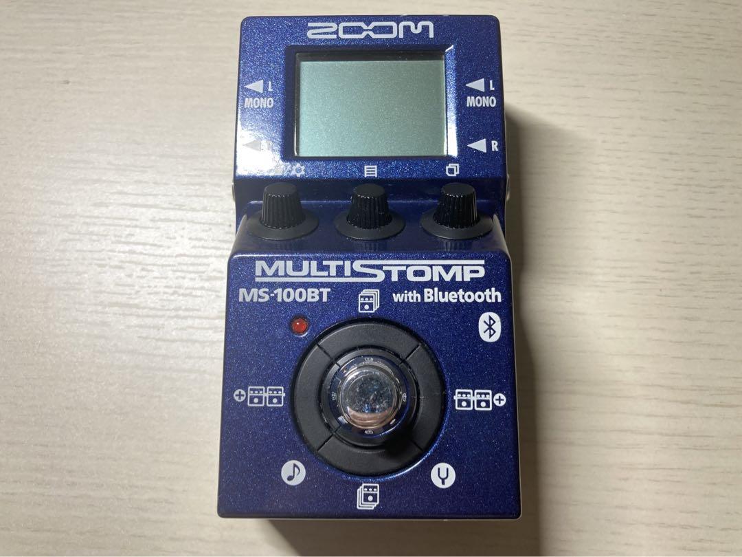 エフェクター ZOOM MULTISTOMP MS-100BT