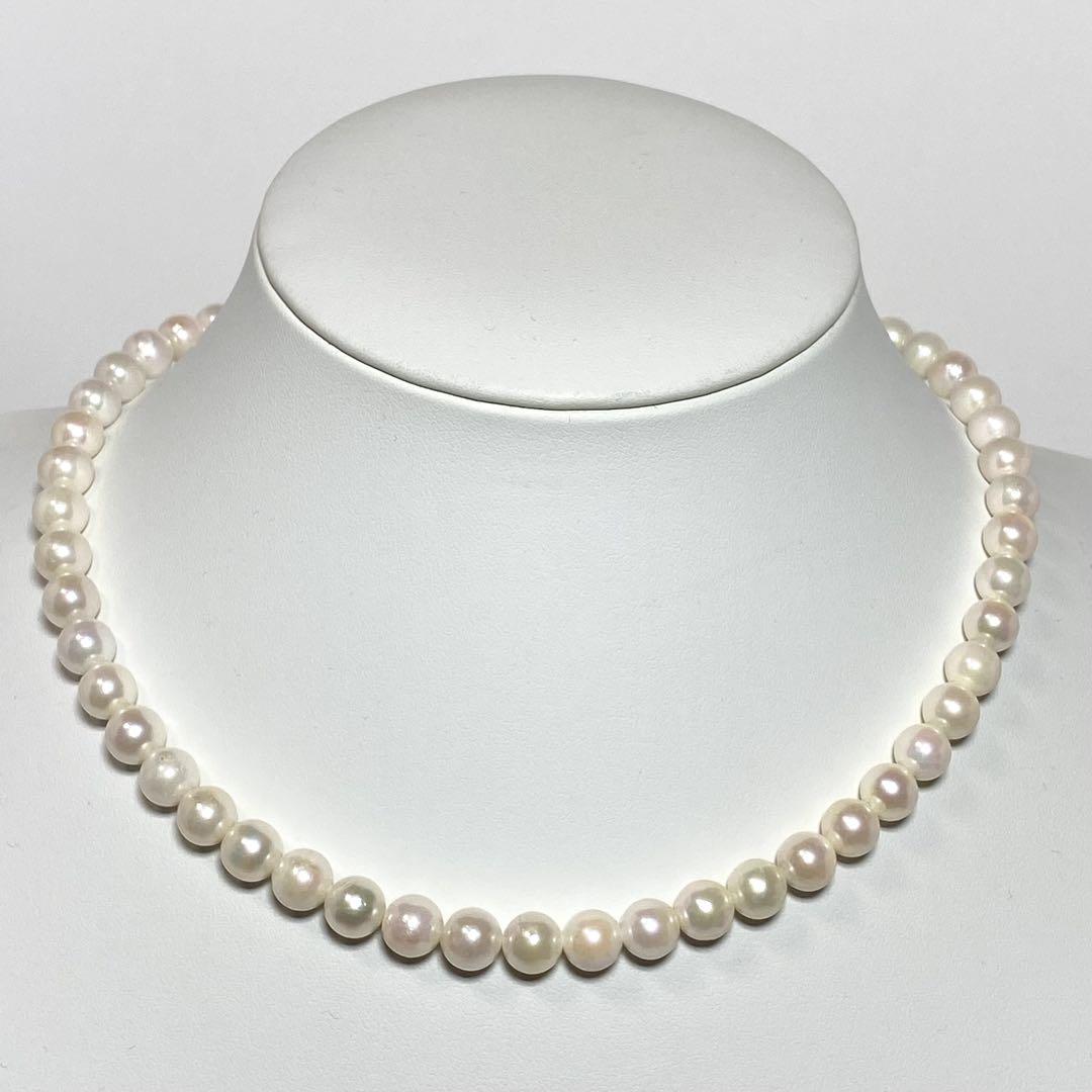 T2114 あこや真珠ネックレス7.5-8.0mm T2114 あこや真珠ネックレス7.5-8.0mm - メルカリ