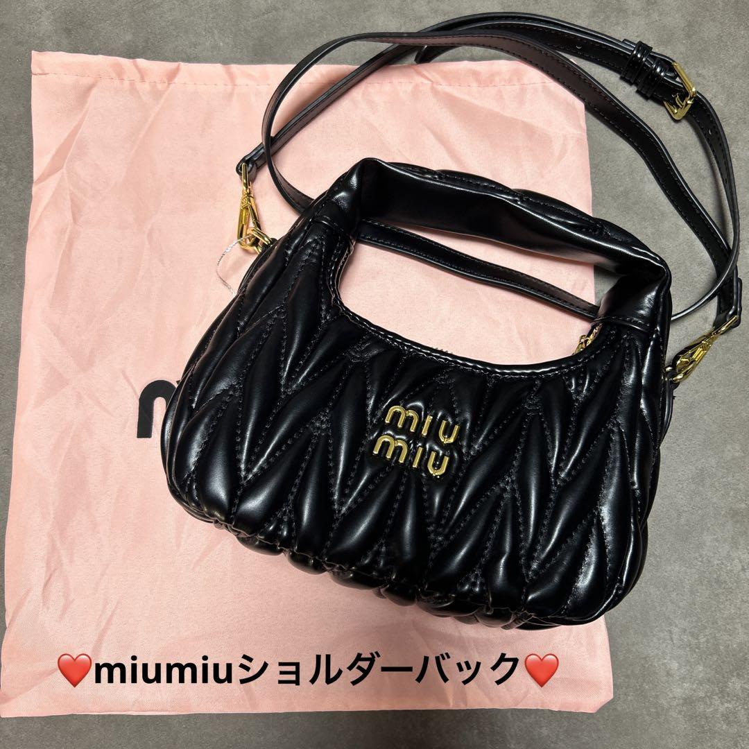 miumiu♡ショルダーバック♡新品未使用