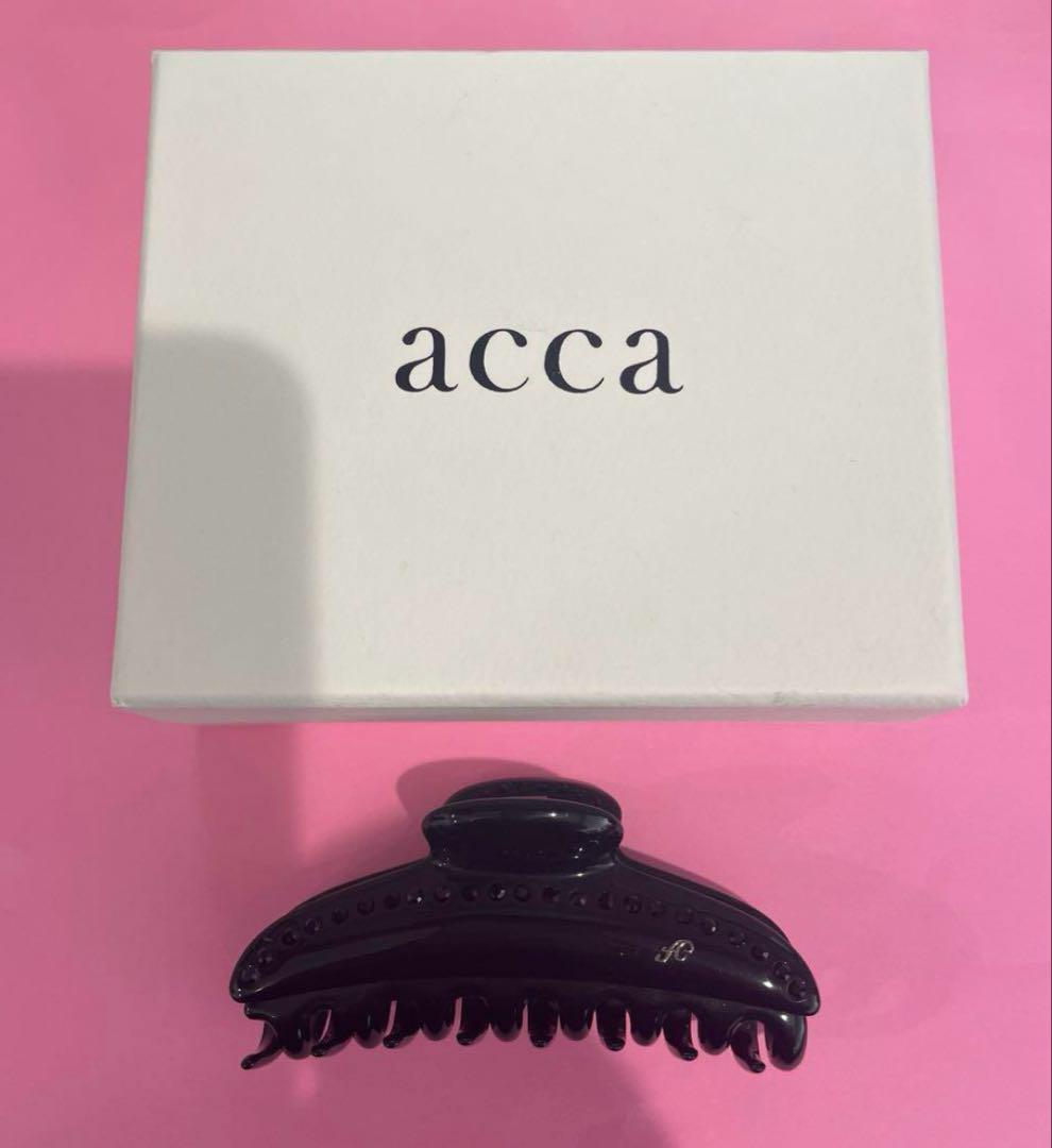 アッカ　ティアラクィーン　大クリップ　acca  ブラック ティアラクイーンクリップSサイズ / ACCA | ファッション通販