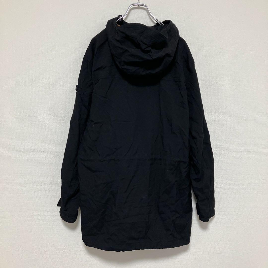 ノースフェイス　マウンテンコート　メンズ　2XL ブラック　ホワイトレーベル　黒