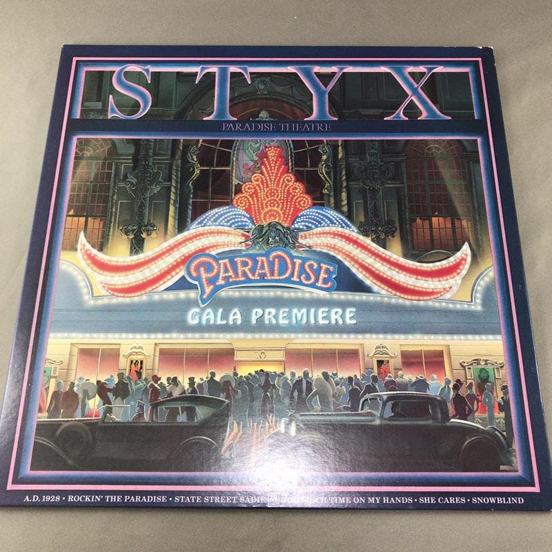 【LP/着払】STYX「パラダイスシアター」日本国内盤 by メルカリ