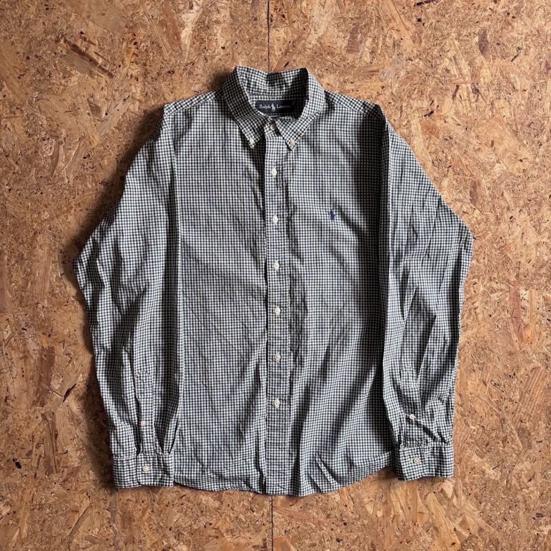 古着 00s 〜 Ralph Lauren ラルフローレン チェックシャツ XL