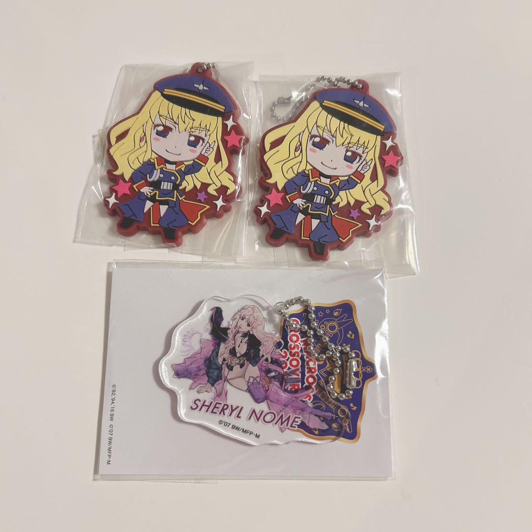 マクロスF アクリルキーホルダー シェリル ランカ 宝塚 アクキー