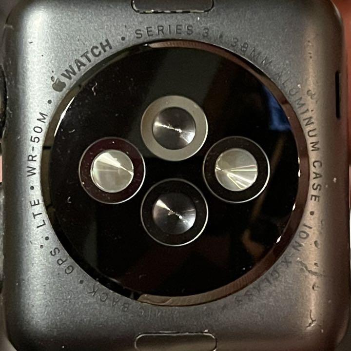 アルミニウ APPLE WATCH Series3 38mm GPS セルラーモデル UZj1K-m20475097547 モニター