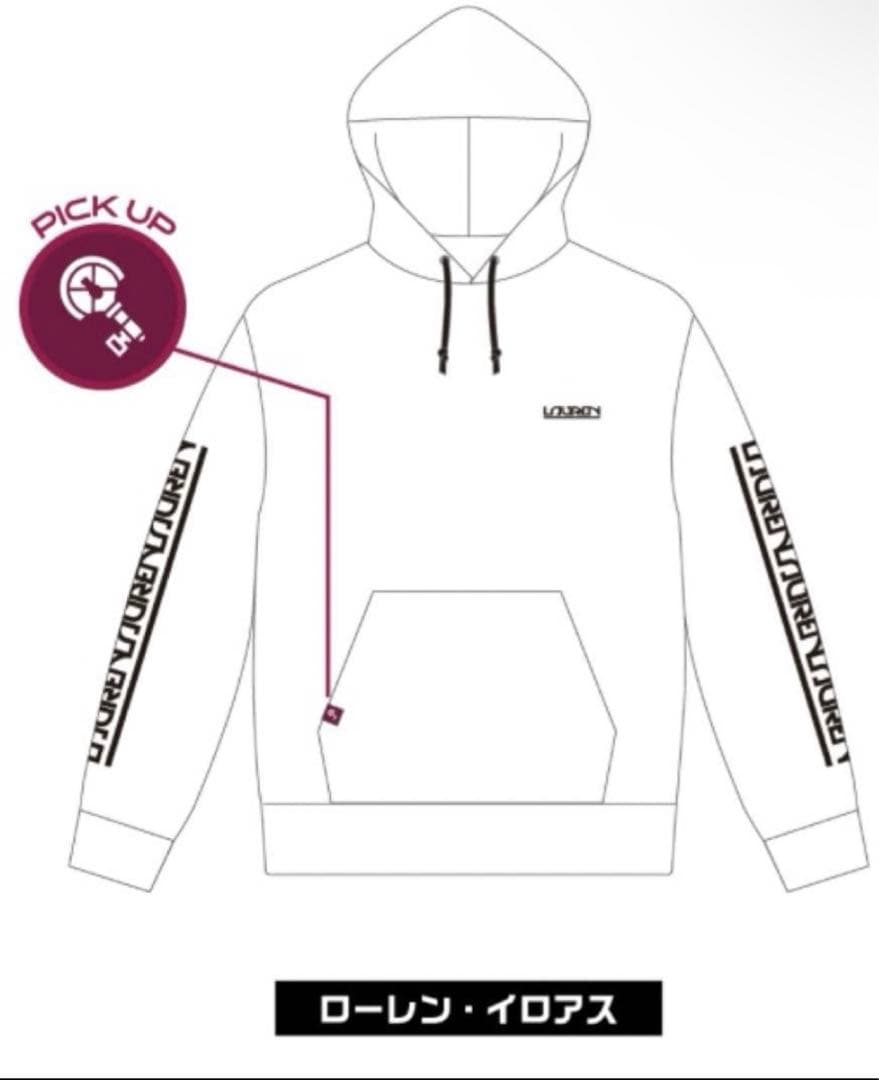 にじさんじ Clutch Mode Type ローレン・イロアス パーカー にじさんじ Clutch Mode Type ローレン・イロアス パーカー