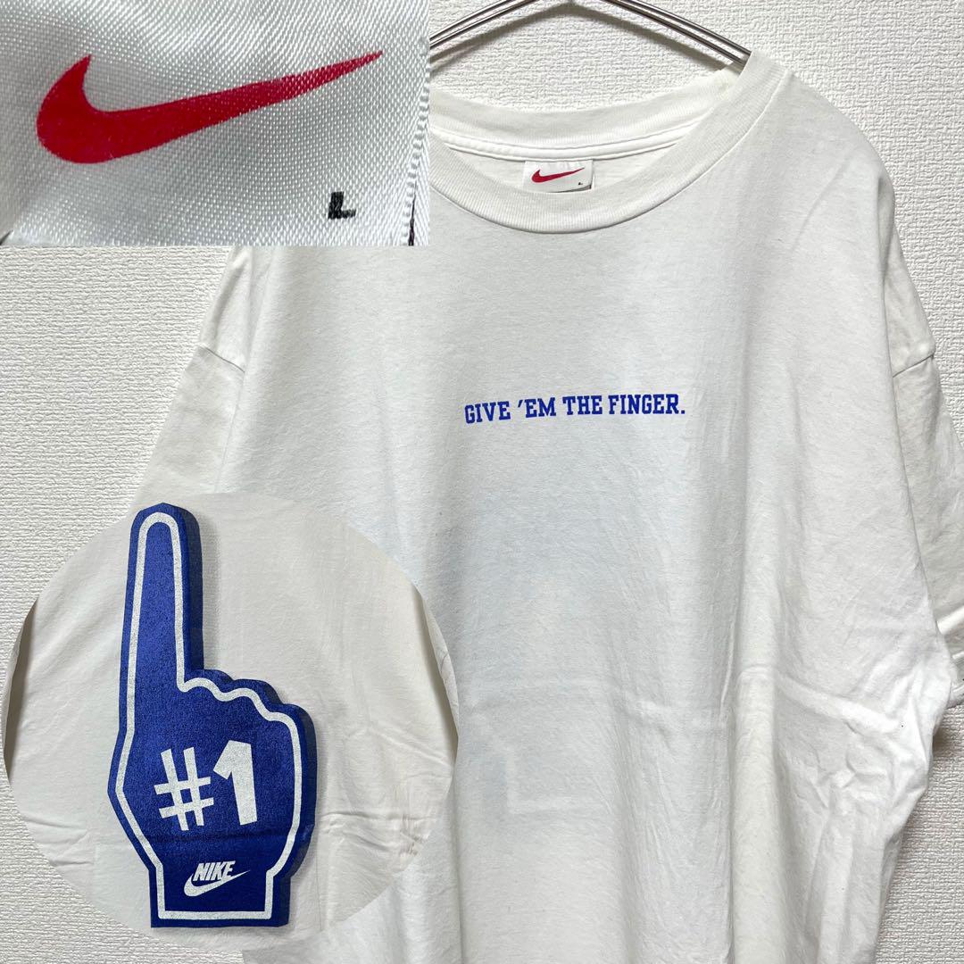 Nike ナイキ ビンテージ ホワイト 白 Tシャツ Lサイズ メキシコ製