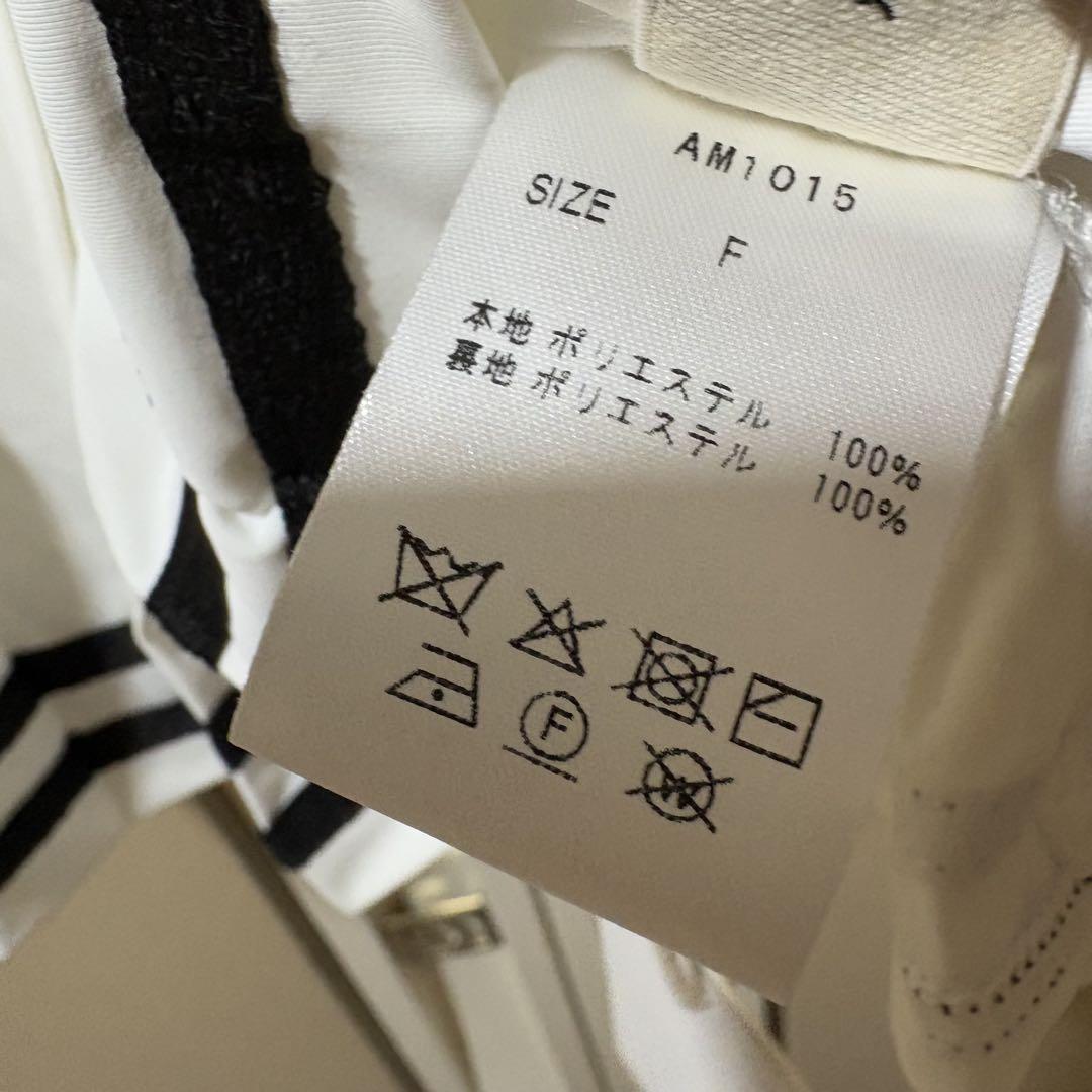 ◆andmary ココプリーツ スイムウェア◆新品・ホワイト