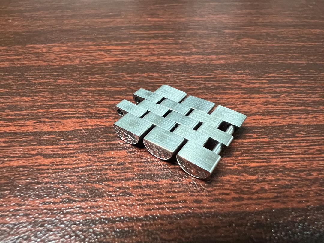 ロレックス 純正コマ 16mm ジュビリーブレス シルバー メンズ腕時計 良品