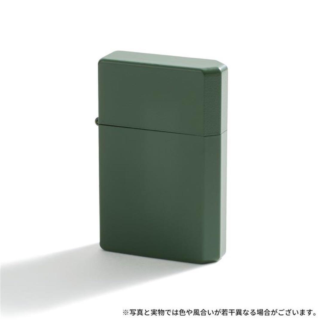 オイルライター　JT当選品ゾロ目番号　GEARTOP GT-MGRマットグリーン