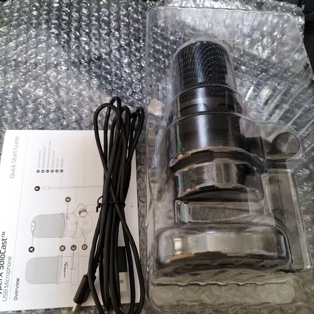 コンデンサーマイク　HYPERX SOLOCAST