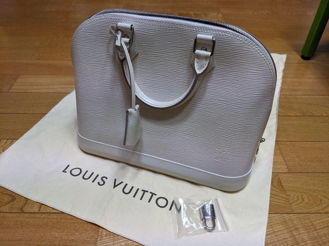 白✞ヴィトン✞アルマ✞エピ✞ハンドバッグ✞Louis Vuitton