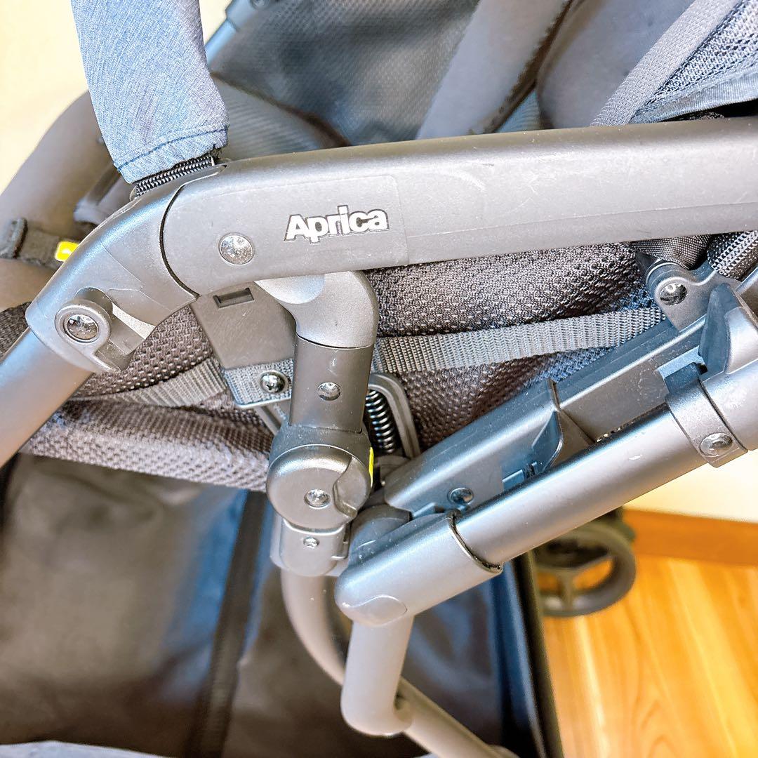 美品 Aprica アップリカ　ベビーカー　ルンルンコンパクト ベビザラス限定