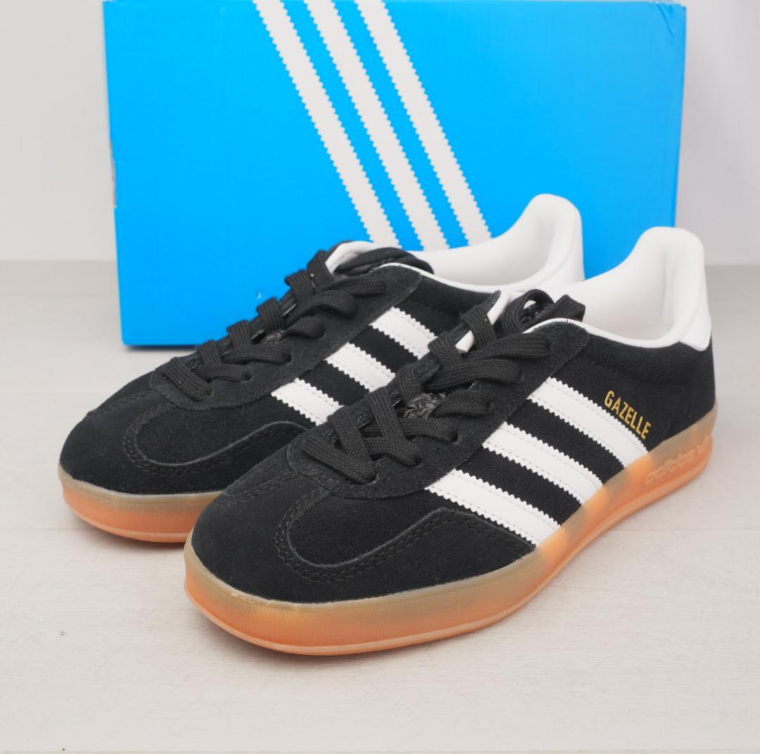 美品 adidas GAZELLE INDOOR ガゼルインドア 22.5cm