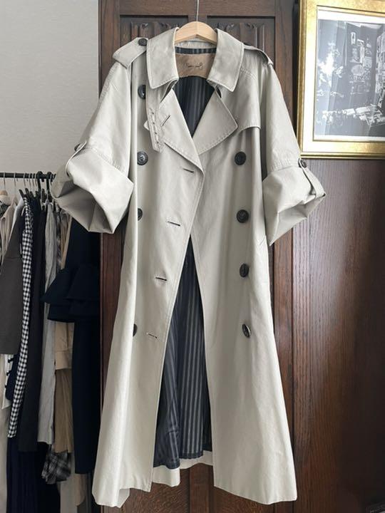 Room no.8 ルームエイト ビッグスリーブトレンチコート