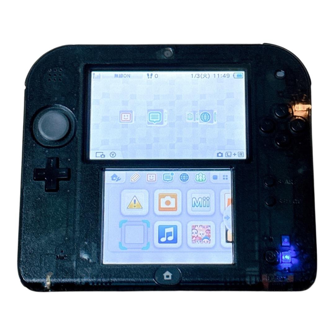 ニンテンドー2DS クリアブラックNintendo