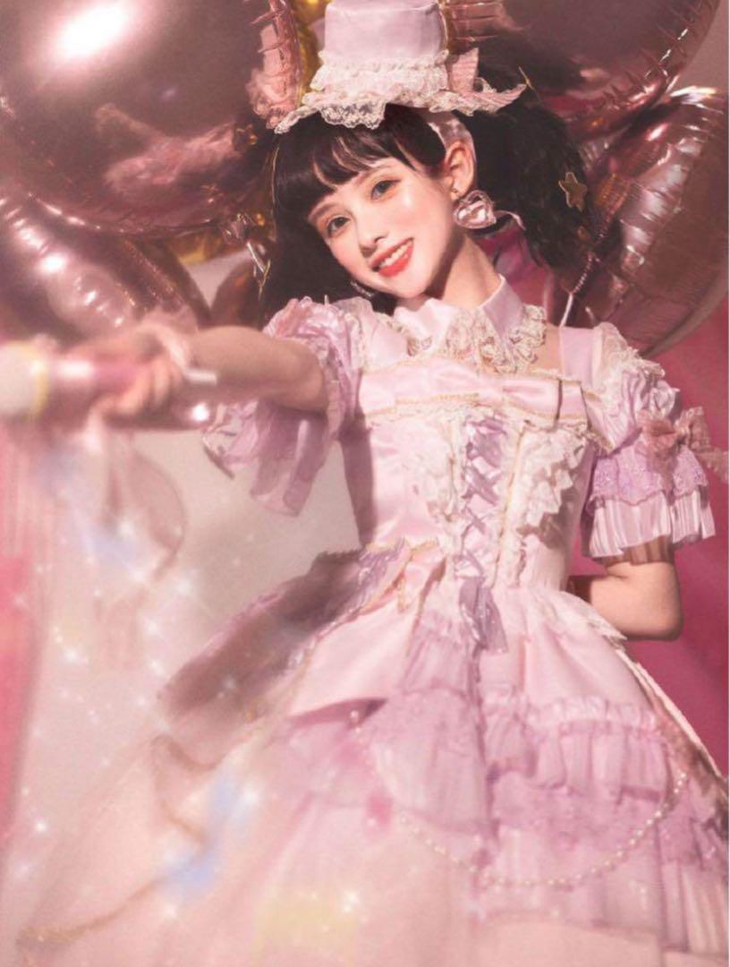 アイドル衣装 ロリータ ピンク