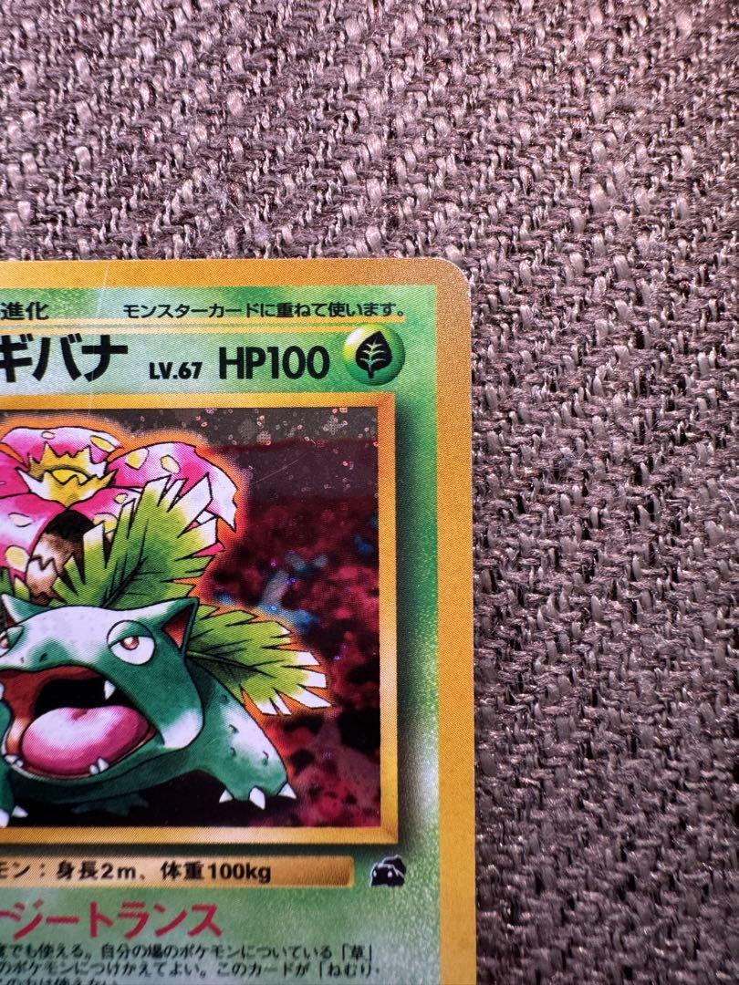 フシギバナ　1999年プロモ　 旧裏　ポケモンカード