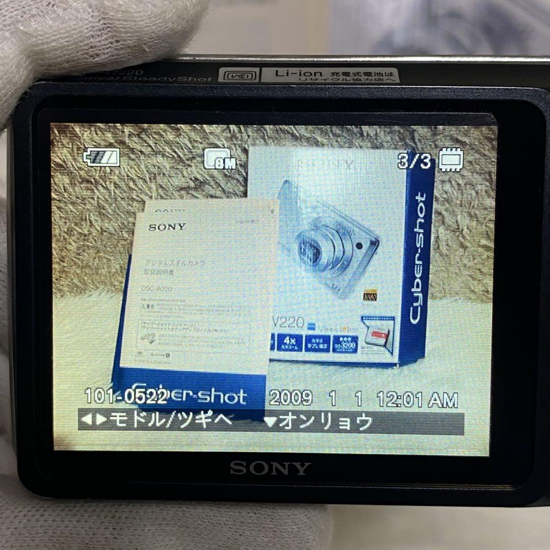 ✨動作確認済み✨SONY Cyber-shot DSC-W220 デジカメ 黒