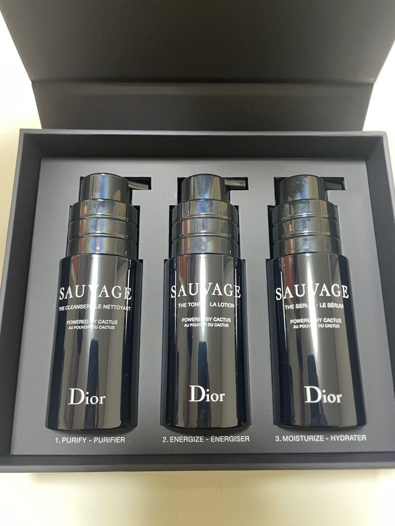 Dior Sauvage スキンケアセット 45ml x 3