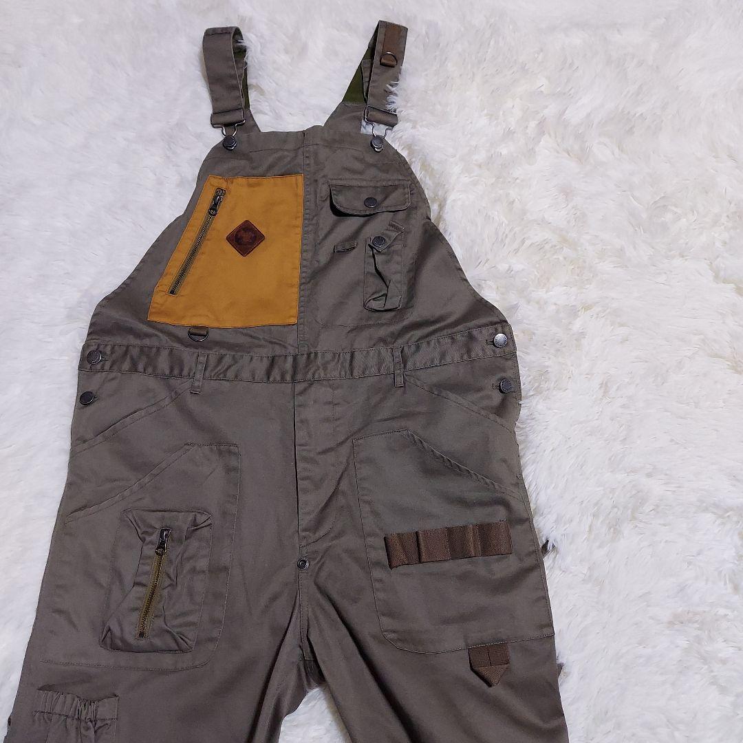 grn outdoor  HIASOBI ビッグベンオーバーオール