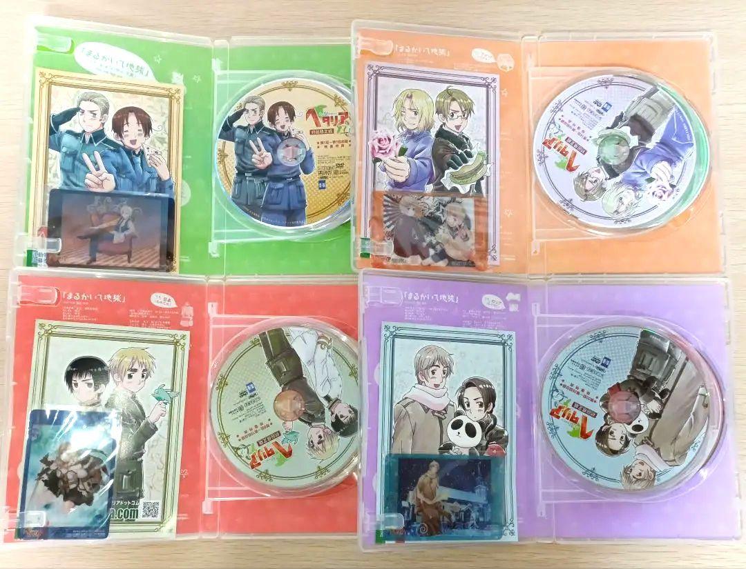 新品 正規品!!  ヘタリア アニメ アニメイト限定版 初回限定版 1期〜4期 DVD アニメ