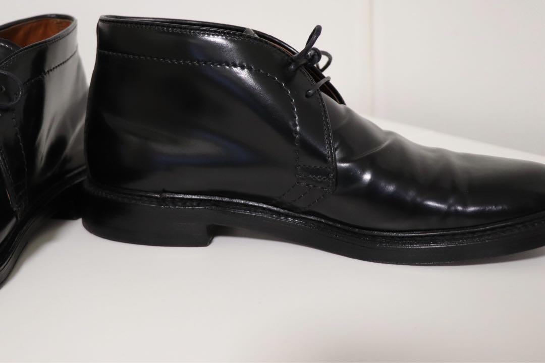 オールデン ALDEN 1340 ブラックコードバン チャッカブーツ