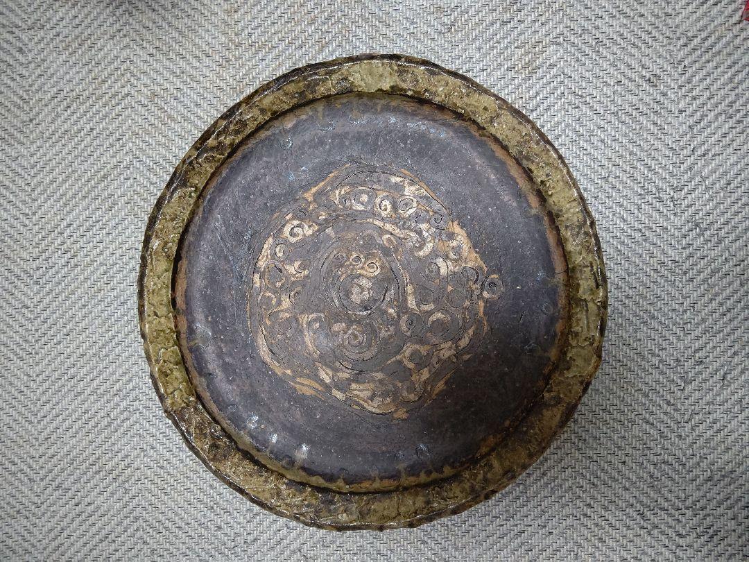 Ａrt Lover　希少　手びねり　大皿　陶器